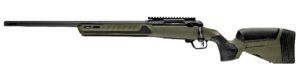 Savage Arms 32649 110 Core Predator Full Size 6.5 Creedmoor 10+1 22" Medium Heavy Fluted Barrel, Arca Rail Forend, Hunter Green AccuStock w/AccuFit V2 Synthetic Stock, Left Hand