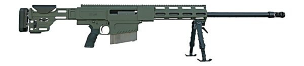 HM Defense HM50B250BMGODG HM50B2 Gen2 50 BMG 10+1 29.25" Black Cerakote Match Grade Threaded Barrel, OD Green Cerakote Aluminum Receiver w/Picatinny Rail, M-LOK Handguard, HM Precision Adj Aluminum St