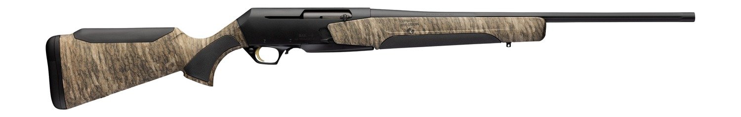 Browning 039029224 BAR MK4 Hunter Full Size 270 Win 4+1 22" Matte Blued Steel Barrel & Aluminum Alloy Drilled & Tapped Receiver, Mossy Oak Bottomland Adj Shim Synthetic Stock