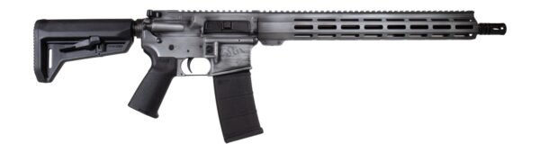 Shark Coast Tactical 300-065-1000-04 Liberty Or Death 5.56 NATO 30+1 16" Black Melonite Threaded Barrel, Aluminum Receiver w/Picatinny Rail, M-LOK Handguard, Magpul MOE SL Black Polymer Stock, Magpul