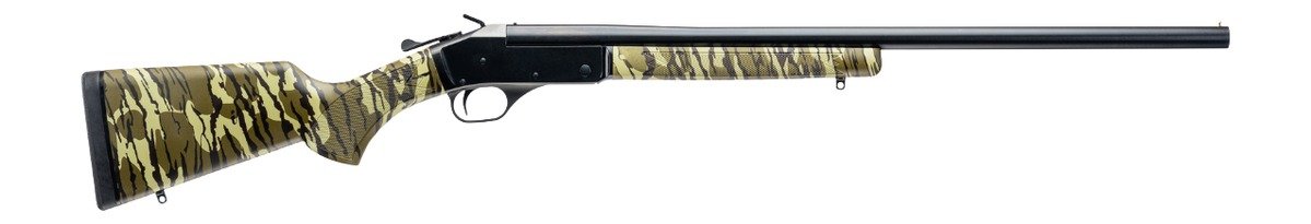 JTS Shotgun J020SSAC026 Lonestrike Full Size 20 Gauge Break Open 3" 1rd 28" Blued Steel Single Shot Barrel, Blued Steel Drilled & Tapped Receiver, Fixed CamoStock, Rem Choke