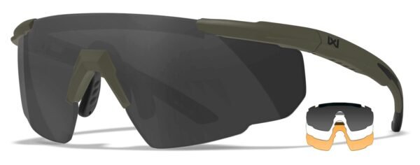 WILEYX 308G      SABER ADV        GRY/CLR/RUST/ODG