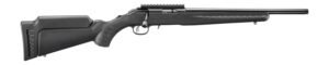 Ruger 8391 American 22 LR 10+1 16.10" Satin Blued Threaded Barrel, Satin Blued Alloy Steel Receiver w/Picatinny Rail, Black Adj LOP Synthetic Stock