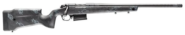 Bergara Rifles B14S7515CF B-14 Crest CF 25 Creedmoor 5+1 20" Carbon Fiber Threaded Barrel, Sniper Gray Cerakote Steel Drilled & Tapped Receiver, Fixed Carbon Fiber w/Black & Gray Sponge Accents Stock,