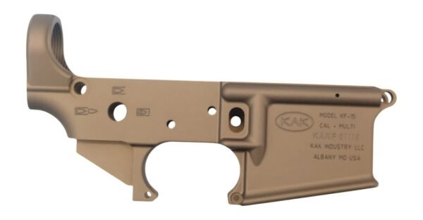 KAK MO-801-0604-001F KF-15 FORGED AR15 LOWER FDE