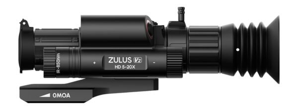 DNT ZHD520RV2 ZULUS HD 5-20X V2  D/N W/LSR RF
