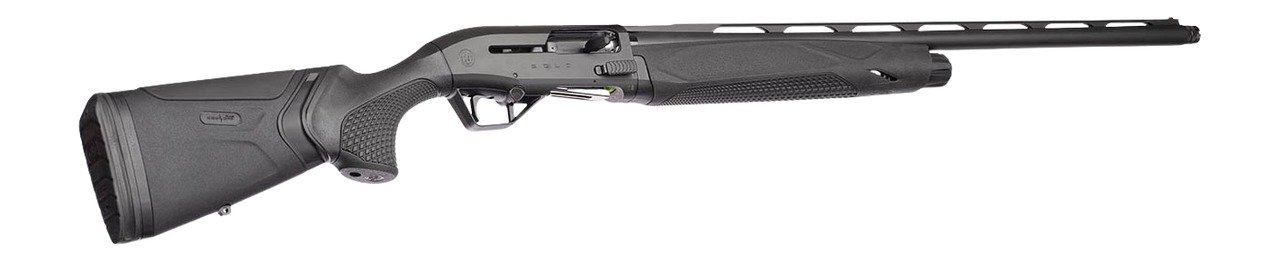 Beretta USA J40SLBK16 A400 Solo KO 12 Gauge Semi-Auto 3" 2+1 26" Vent Rib Barrel, Kick-Off Black Synthetic Stock, Ambidextrous