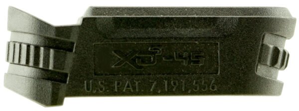 Springfield Armory XDS5002M Backstrap Sleeve made of Polymer with Black Finish & 1 Piece Design for 45 ACP Springfield XD-S with #2 Backstrap & 3.30"-4" Barrel