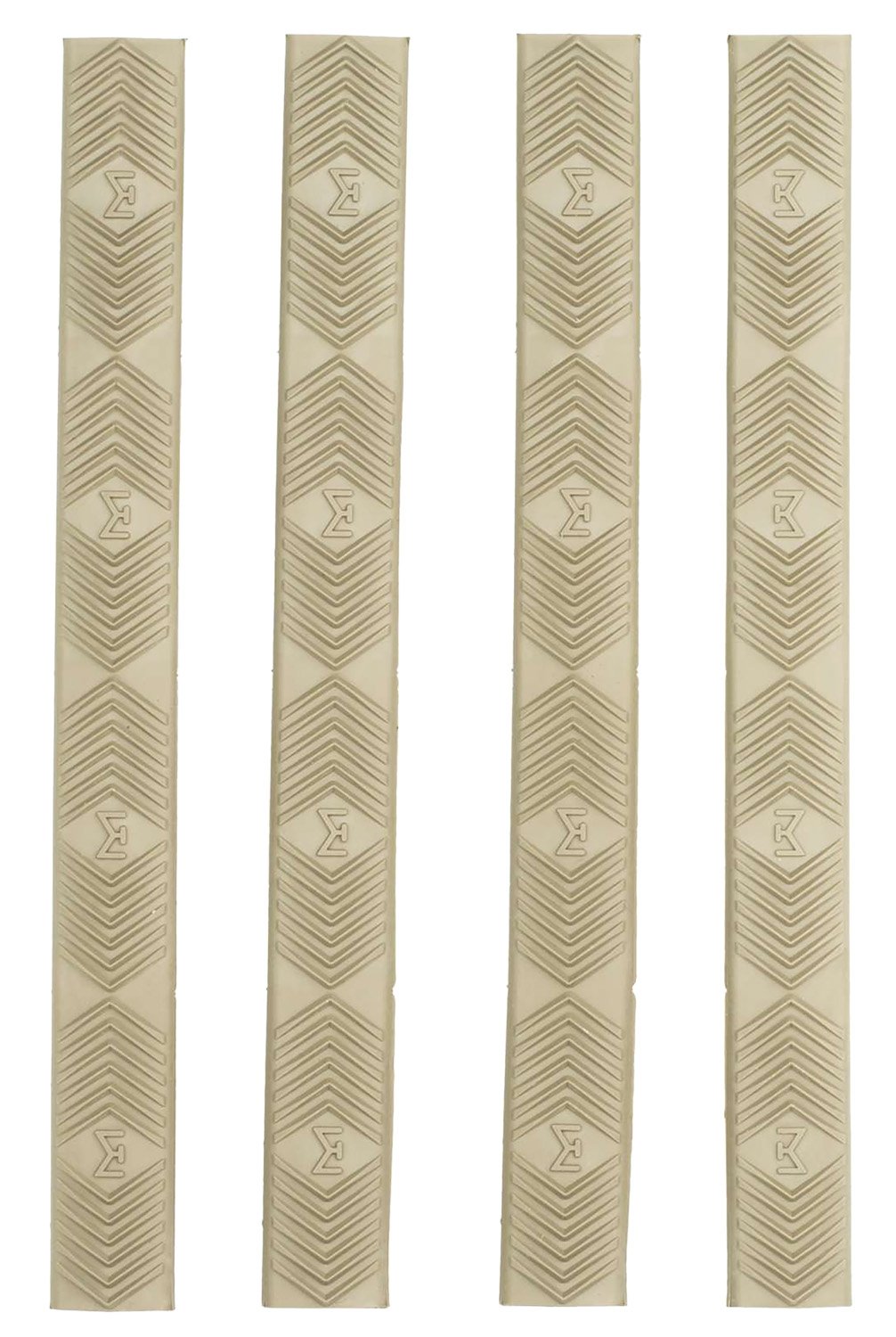 Ergo 4332DE WedgeLok Slot Cover Dark Earth Rubber, 4 Slot Low Profile w/Aggressive Texture 4 Per Pack