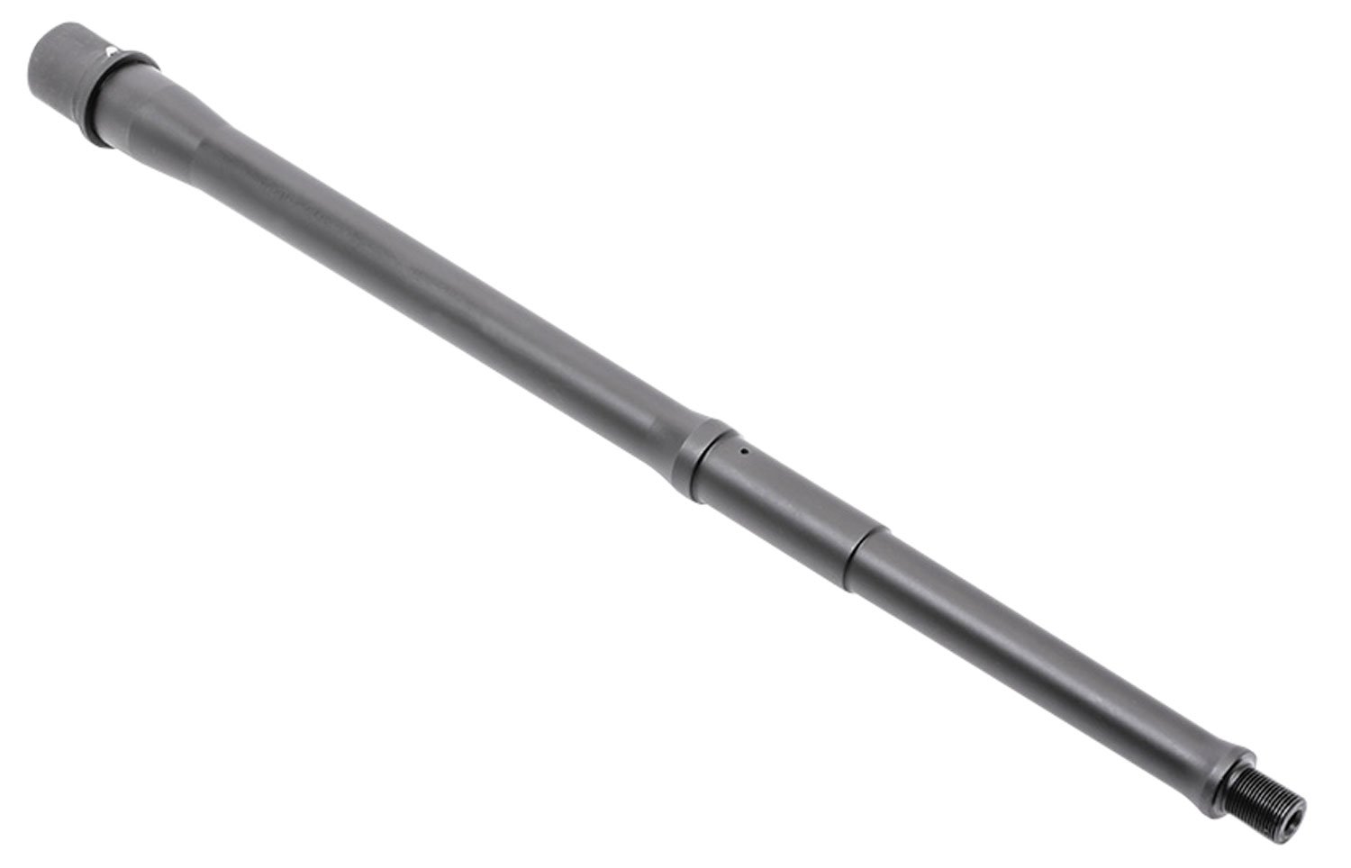 CMMG 55DC70A Barrel Sub-Assembly 5.56x45mm NATO 16.10" Black Nitride Finish 4140 Chromoly Steel Material Midlength with Medium Taper Profile for AR-15