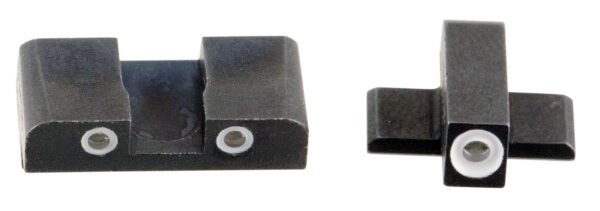 AmeriGlo SG161 Classic Tritium Sight Set for Sig Sauer Green Tritium White Outline Front Sight-Green Tritium White Outline Rear Sight
