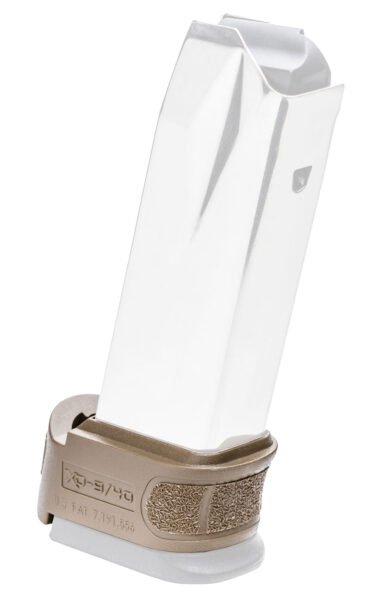 Springfield Armory XDG5003FDE Mag Sleeve 9mm Luger 40 S&W Compatible w/ Springfield XD Mod.2 Mags Flat Dark Earth Polymer