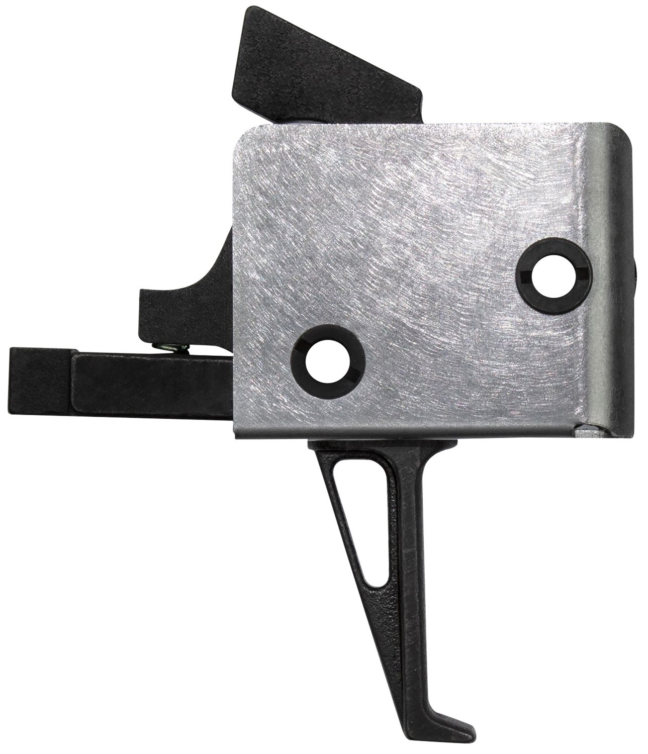 CMC Triggers 91503 Drop-In Single-Stage Flat Trigger w/ 3-3.50 lbs Draw Weight & Black/Silver Finish