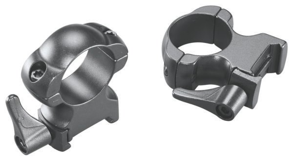 Weaver Mounts 49327 Lever Lok  Matte Black 1" Extra High