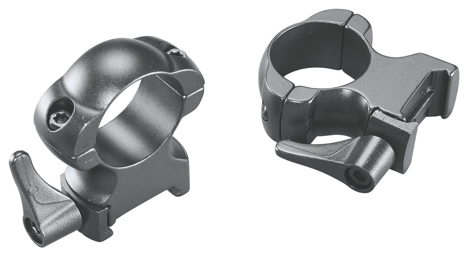 Weaver Mounts 49327 Lever Lok Matte Black 1" Extra High