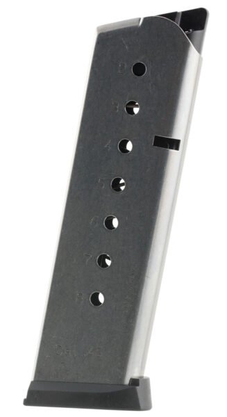 Mec-Gar MGCG4508SPF 1911 Government 8rd 45 ACP, Stainless Steel