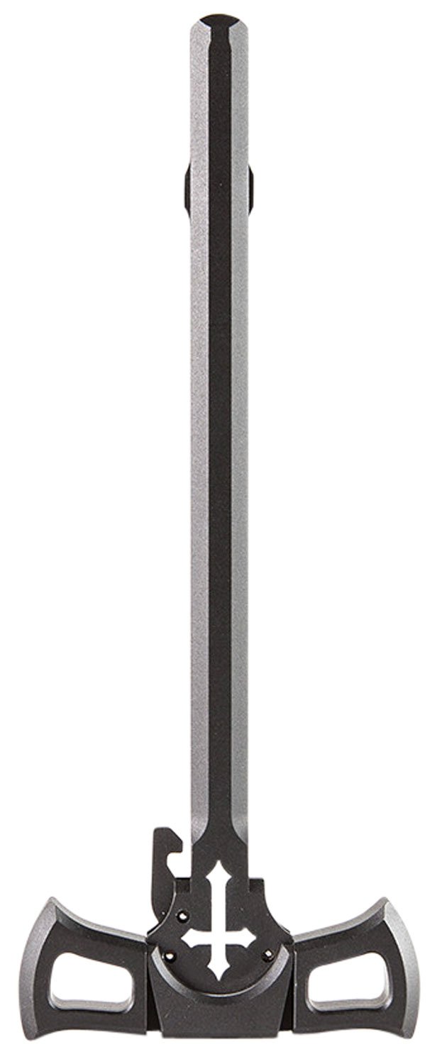 Patriot Ordnance Factory 00849 Tomahawk Charging Handle AR-15 Black Anodized Aluminum, Ambidextrous