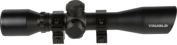 TruGlo TG8504BR Compact Matte Black 4x32mm 1" Tube Duplex Reticle