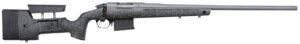 Bergara Rifles BPR2065MC Premier HMR Pro 6.5 Creedmoor 5+1 24" Threaded Barrel, Tactical Gray Cerakote,  Black with Gray Fleck Stock