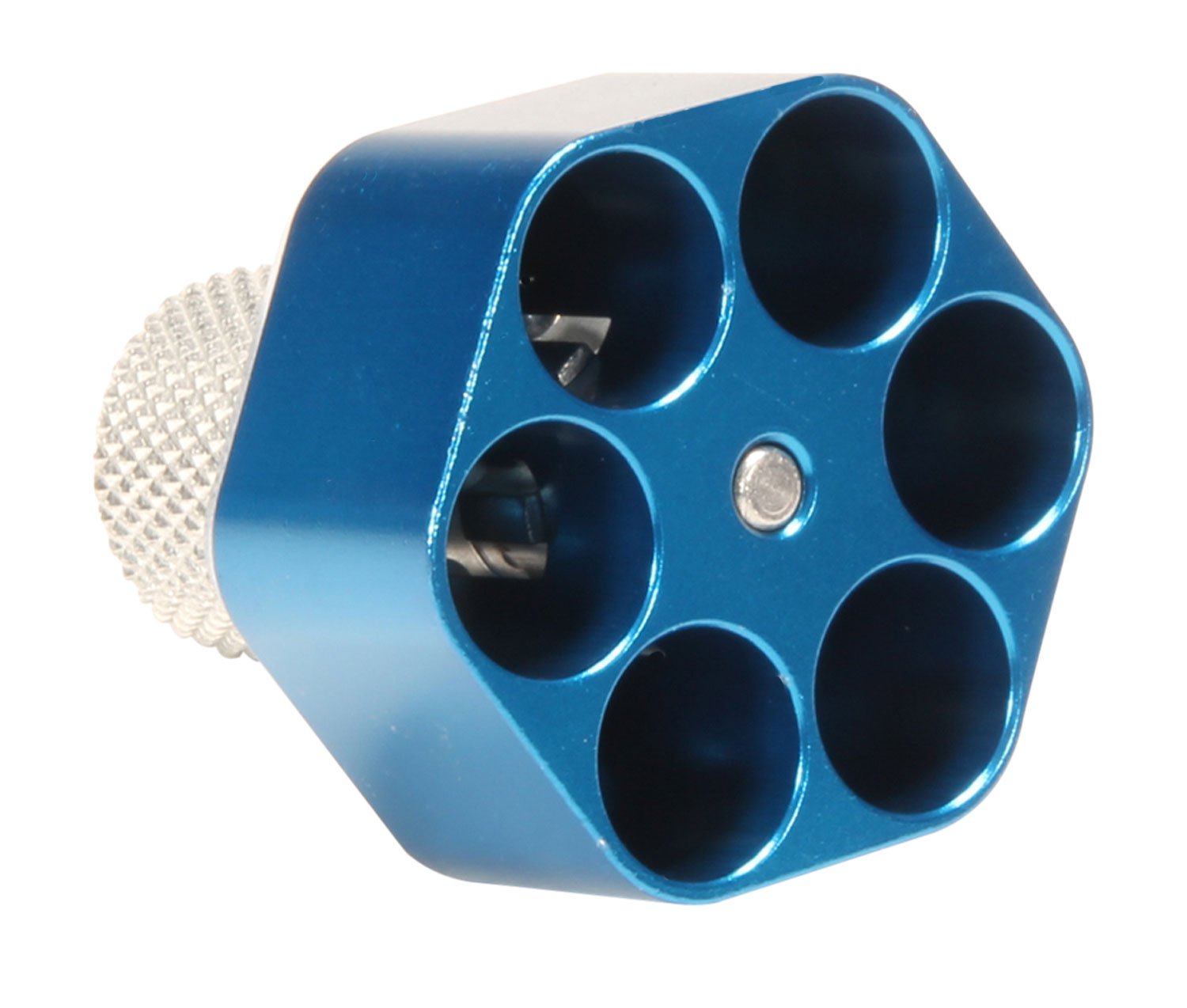 Pachmayr 02652 Competition Speedloader made of Aluminum with Blue Finish for S&W K Frame Holds up to 6rds