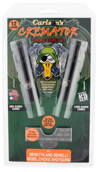 Carlson's Choke Tubes 11612 Cremator 11612 Berretta/Benelli Mobil 12 Gauge Mid/Long Range Non-Ported 17-4 Stainless Steel
