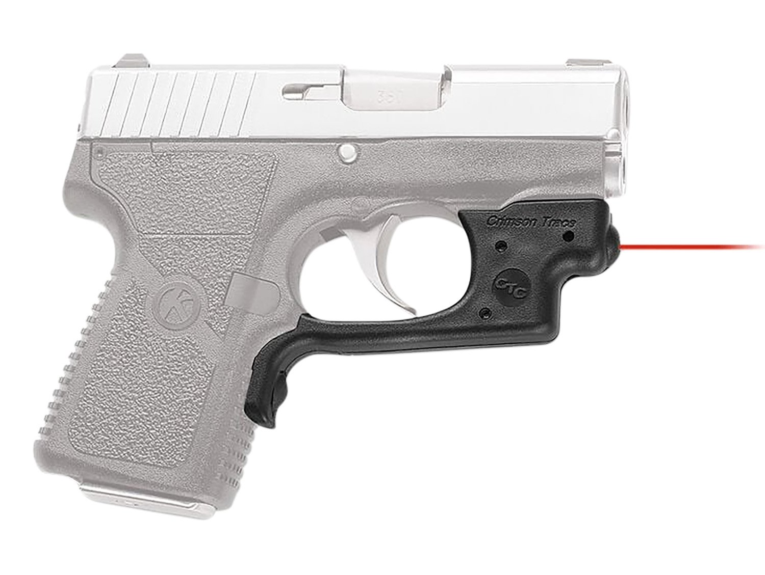 Crimson Trace 0130601 Laserguard Fits Kahr Arms P380/CW380, Red Laser Black Polymer