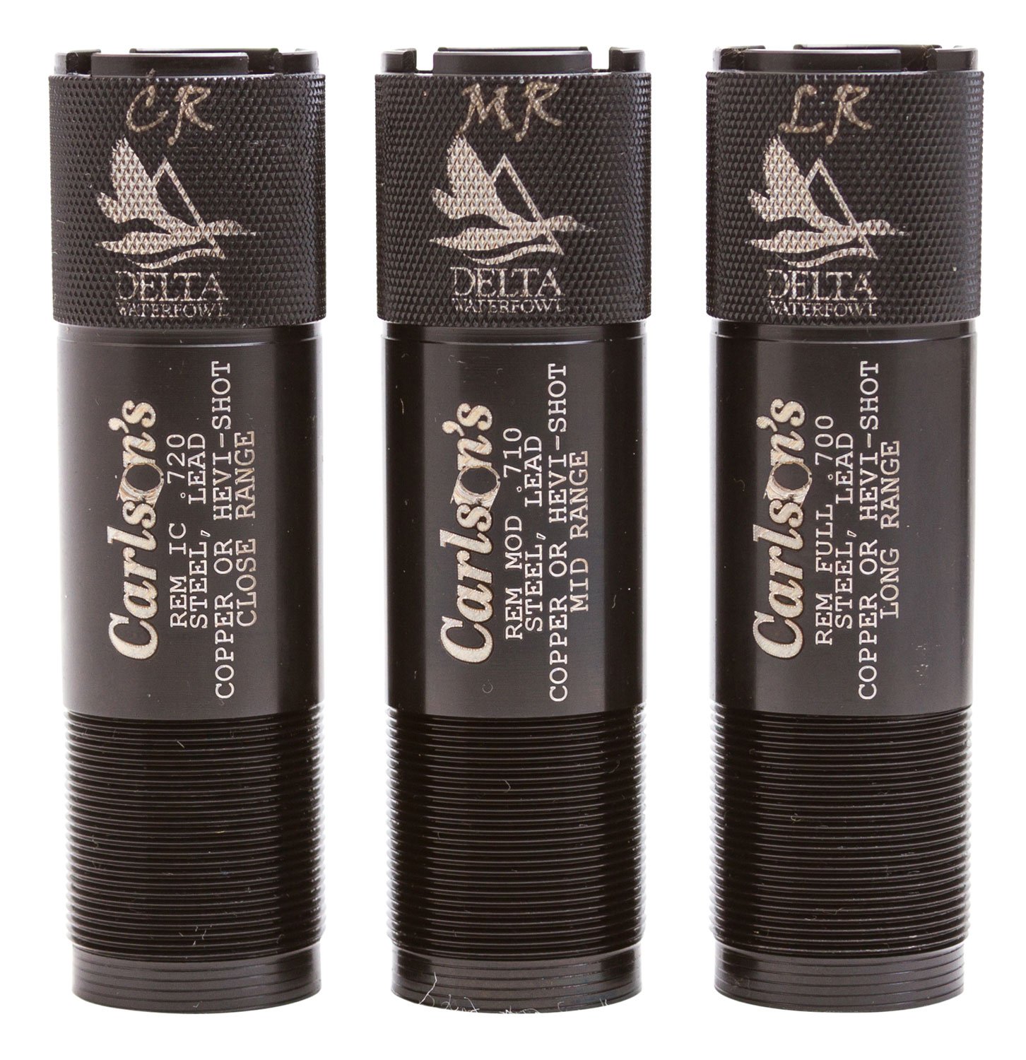 Carlson's Choke Tubes 07269 Delta Waterfowl Remington Rem Choke 12 Gauge Mid/Long/Close Range 17-4 Stainless Steel