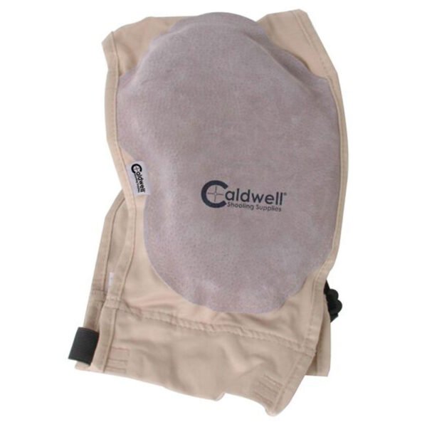 Caldwell 330110 Recoil Shield Super Mag Plus Tan Cloth w/Leather Pad