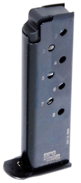 ProMag SMI16 Standard 8rd Single Stack 9mm Luger Fits S&W M39 Blued Steel