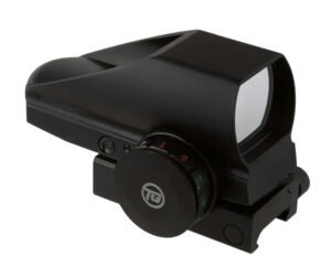 Truglo TG8380B Tru-Brite Dual Color 1x 34mm Multi-Reticle Dual Illuminated Red/Green 4 Pattern CR2032 Lithium Black