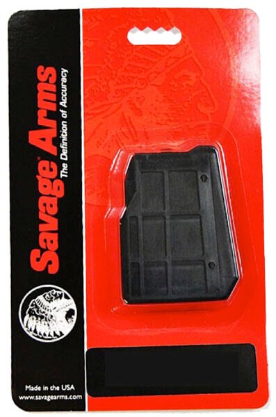 Savage Arms 55250 25 4rd 17 Hornet Black Polymer