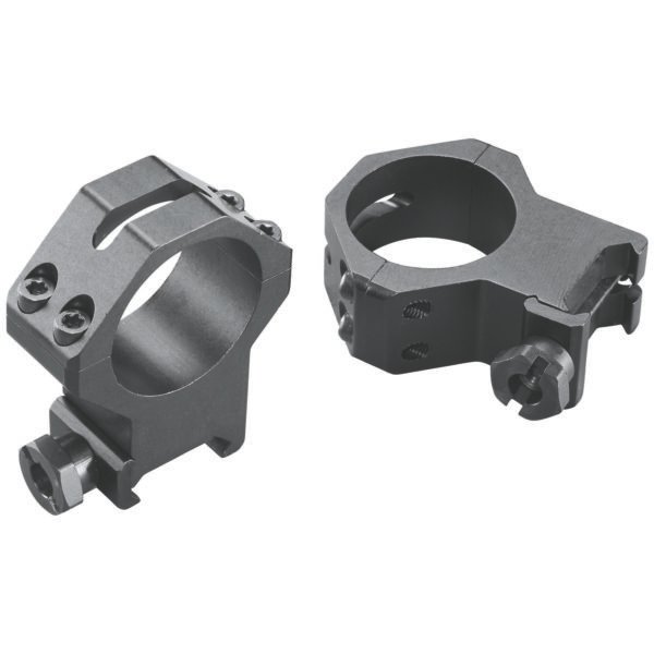 Weaver Mounts 48367 Four-Hole Skeleton Rings  Matte Black 30mm Extra High
