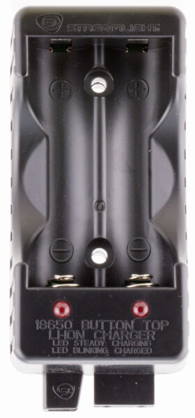 Streamlight 22100 Battery Charger Dual Channel Black 18650 Li-ion Rechargeable Battery
