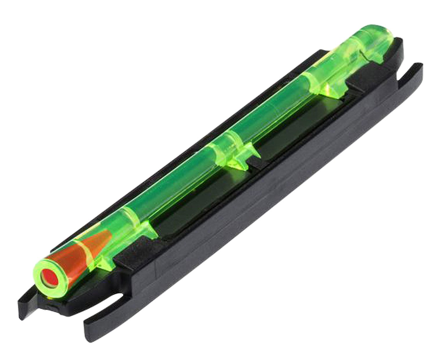HiViz M300 M-Series Magnetic Front Sight Black | Green with Red Center Fiber Optic Front Sight