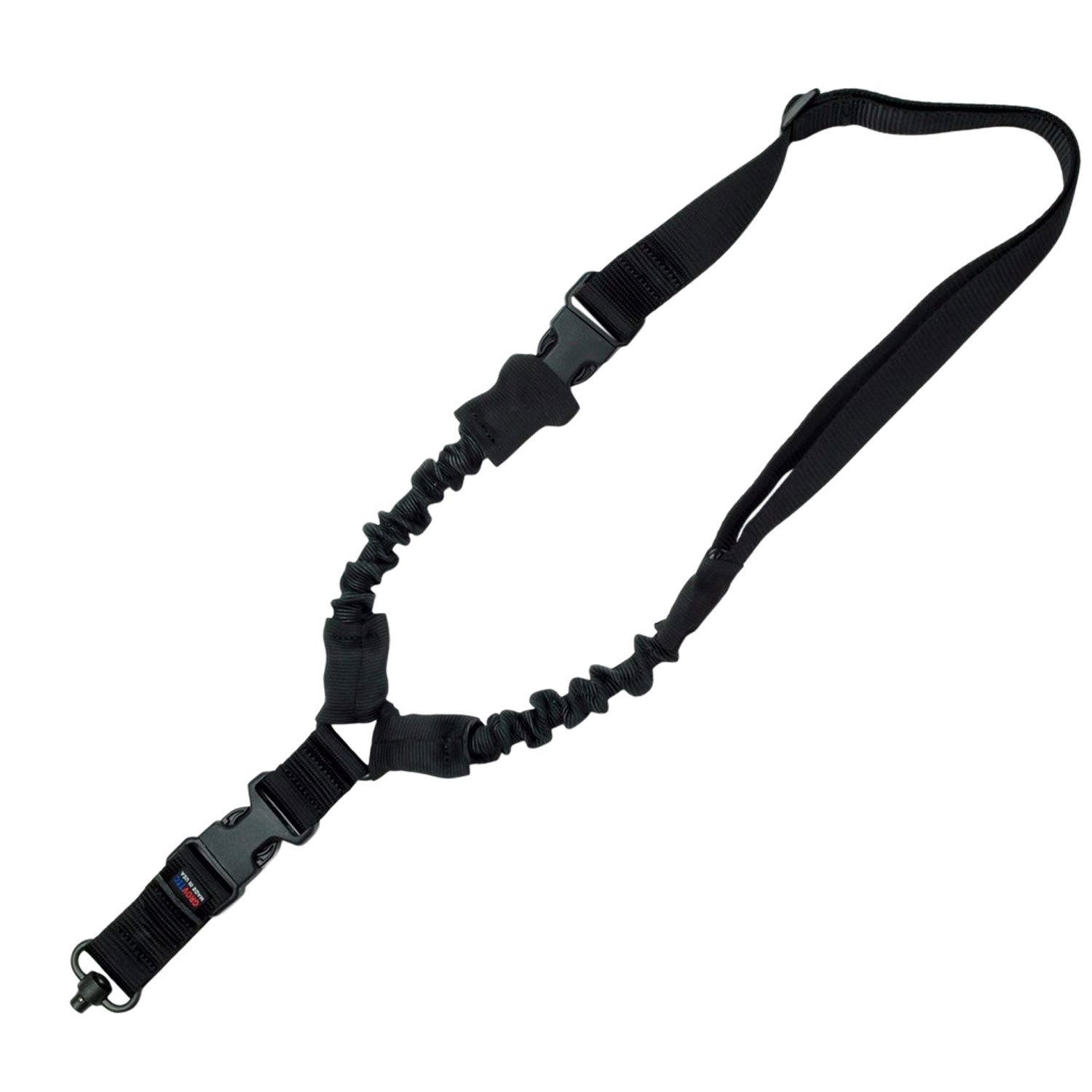 GrovTec US Inc GTSL52 Single Point Black Elastic Bungee Rifle/Shotgun