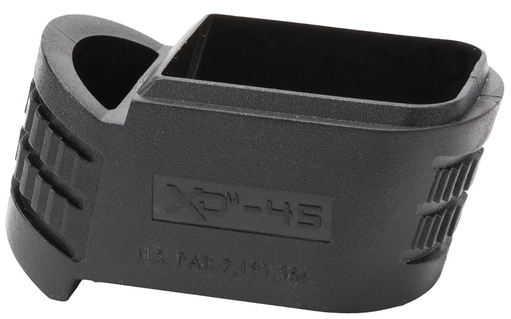 Springfield Armory XD45382 Backstrap Sleeve made of Polymer with Black Finish & 1 Piece Design for 45 ACP Springfield XD-M Compact with #2 Backstrap