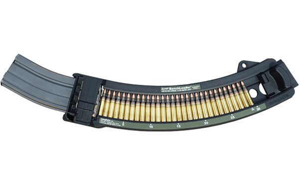 Maglula BL71B Range BenchLoader Made of Polymer with Black Finish for 223 Rem, 5.56x45mm NATO AR-15, M4