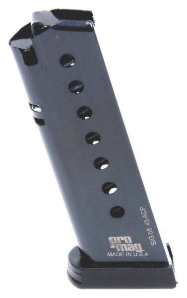 ProMag SIG08 Standard 8rd 45 ACP Fits Sig P220 Blued Steel
