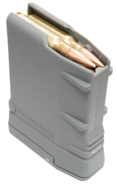 AMEND2 MAG SR-25/AR-10 7.62 GRY MOD-2 10RD
