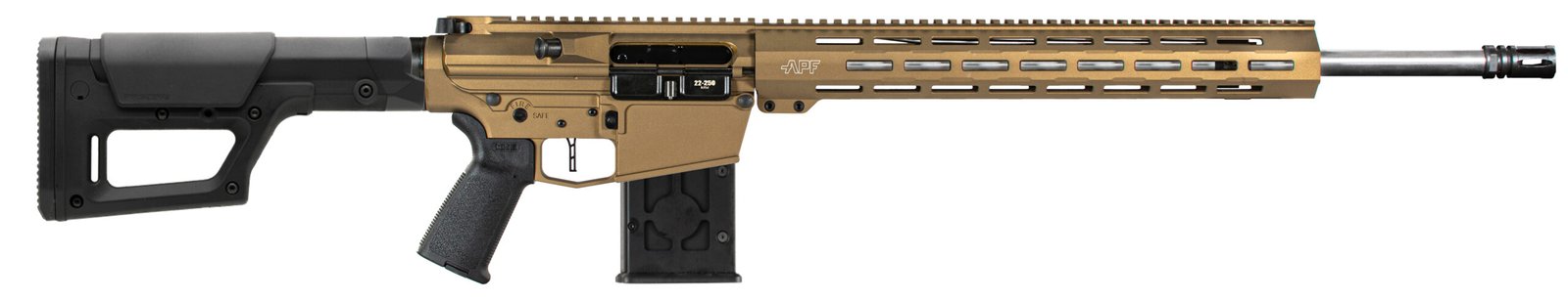 APF VARMINT 2.0 22-250 BRONZE 22 MLOK PRS 8RD