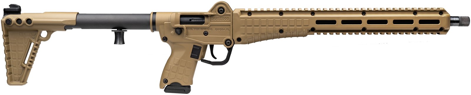 KEL SUB-2000 9MM 16 GLOCK 15RD TAN GEN3