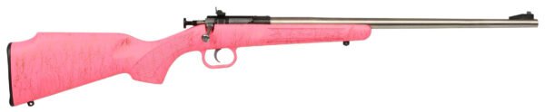 KSA CRICKETT PINK SYN 22LR GOLD WEBBED SS