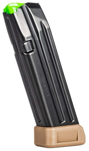 MECGAR MAG GLOCK 17 9MM 20RD EXTENDED FDE