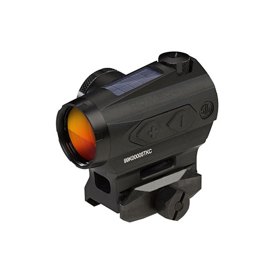SIG ROMEO4T RED DOT BALL DOT SOLAR BLK