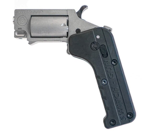STD MFG SWITCH GUN 22MAG 3/4 BLK FOLDING GRIP