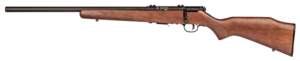SAVAGE ARMS 93 BOLT 17HMR BL/WD HVBBL LH