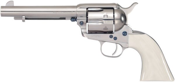 TF UBERTI 1873 NICKEL FI IVORY GRIP 5.5 .45LC