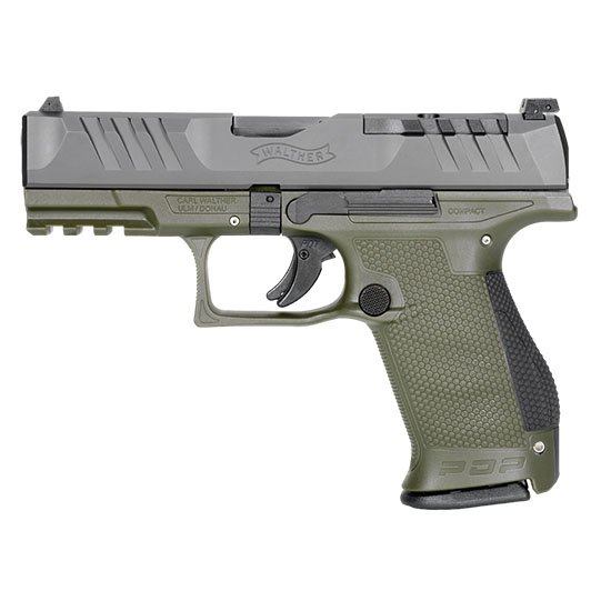 WAL PDP STANDARD COMPACT 9MM 4 ODG FRAME 2 15RD