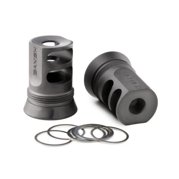 BANISH GOLD 30 MUZZLE BRAKE 1/2X28
