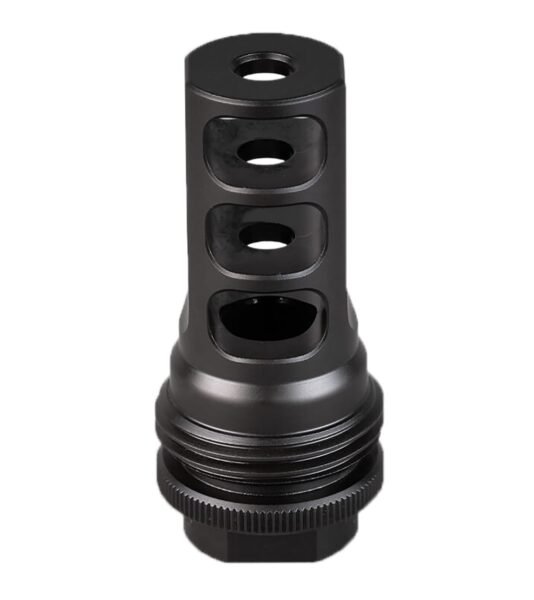 SILENCERCO ASR MUZZLE BRAKE 3/4X24 .46CAL